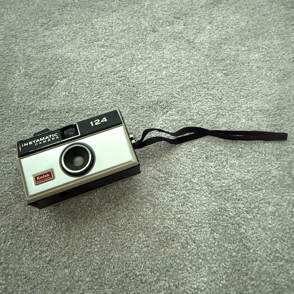 Kodak Instamatic 124 Classic Black and White Camera